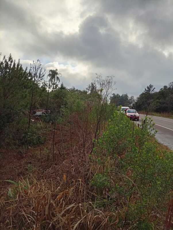 Accidente en Ruta 14: un herido tras despiste en Salto Encantado 1 siniestro 2