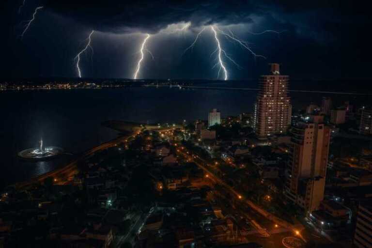 Pronostican para Misiones tormentas intensas con vientos fuertes y granizo