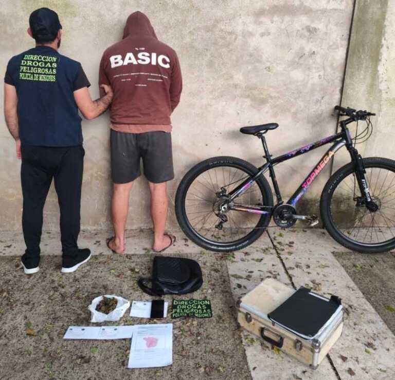 Posadas: terminó detenido por vender drogas cerca del cementerio