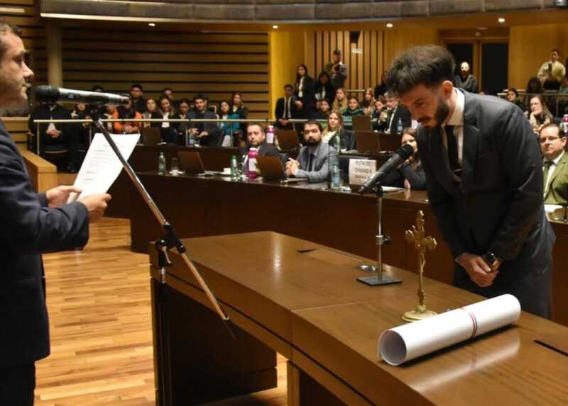 Juan Alberto Ahumada juró como diputado provincial en reemplazo de Pedro Puerta 1 ahumada 1