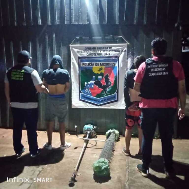 Candelaria: detuvieron a dos hombres y recuperaron elementos robados