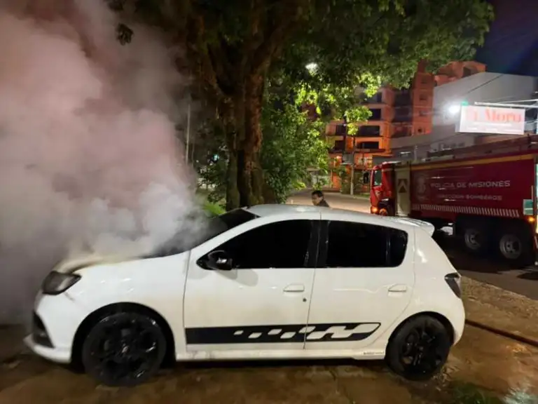 Detuvieron al presunto autor del incendio de un vehículo y de un hurto en Posadas