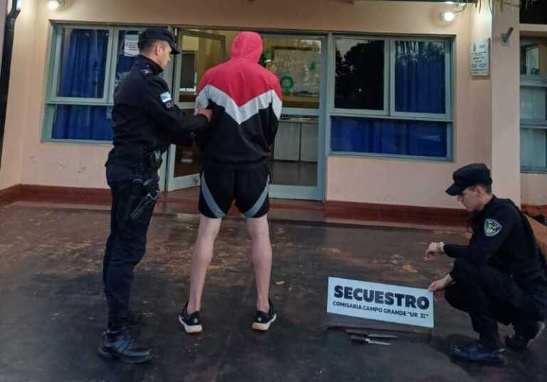 Una pelea entre vecinos en Campo Grande terminó con disparos y un detenido