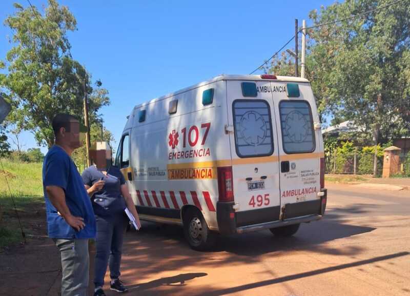 hombre se descompensó