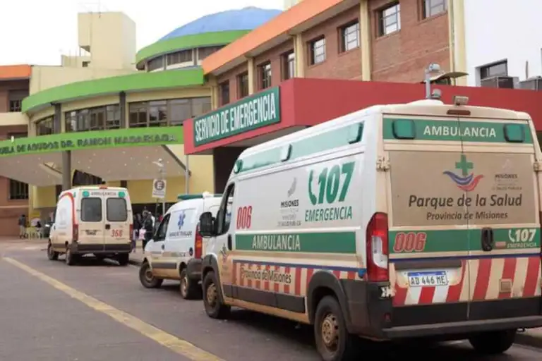 Motociclista de 44 años sufrió muerte cerebral tras un choque en Posadas