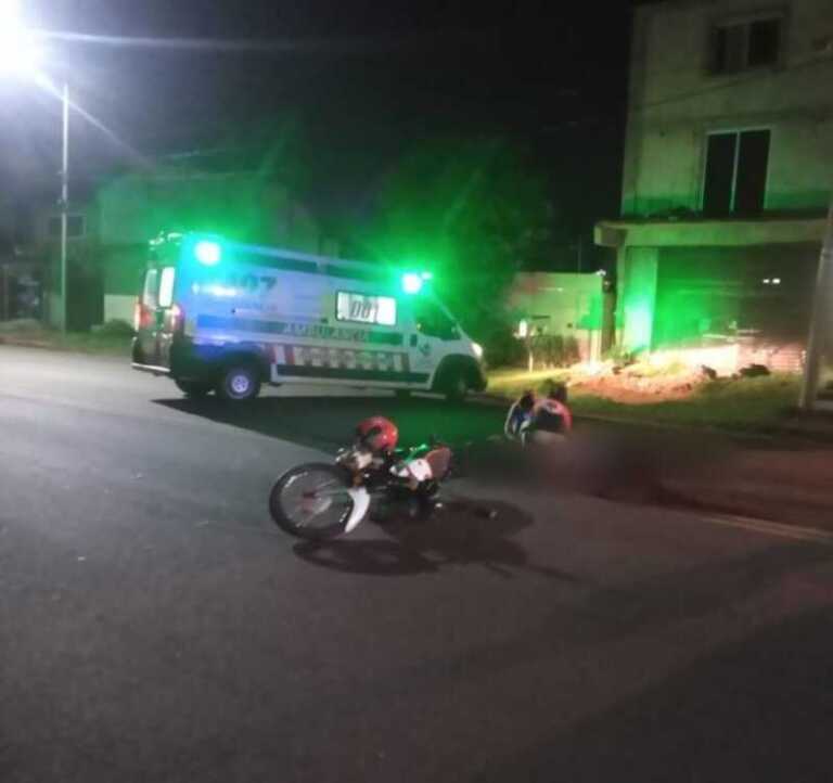 Siniestro vial dejó un hombre lesionado en Posadas
