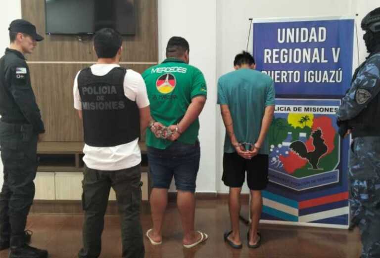 Dúo criminal de Paraguay intentó afincarse en Iguazú pero fueron capturados