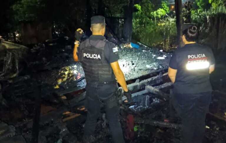 Trágico hecho en El Soberbio: un niño de 3 años murió en un incendio