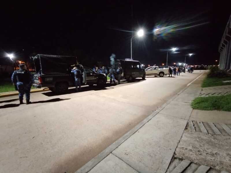 Siete allanamientos y dos detenidos por el robo armado a un aserradero en Candelaria 2 allanamientos 2