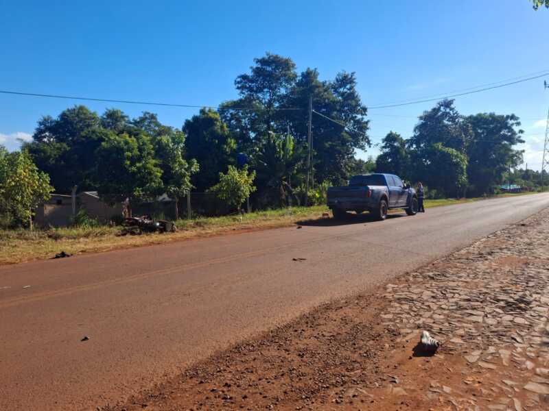 choque camioneta eldorado