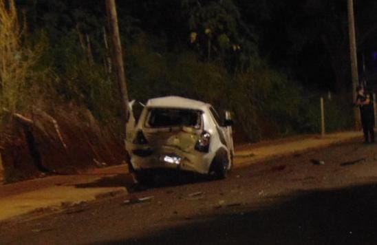 Conducía alcoholizado, chocó contra un auto estacionado y fue demorado en Eldorado 1 conductor alcoholizado detenido 2