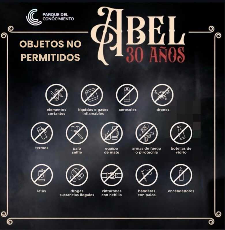 Todo lo que tenés que saber para disfrutar del show de Abel Pintos hoy sábado en Posadas 2 PLACAS ABEL 1