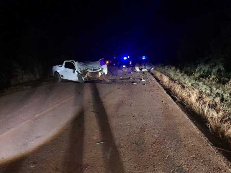 Un hombre murió tras una violenta colisión entre dos camionetas en Apóstoles
