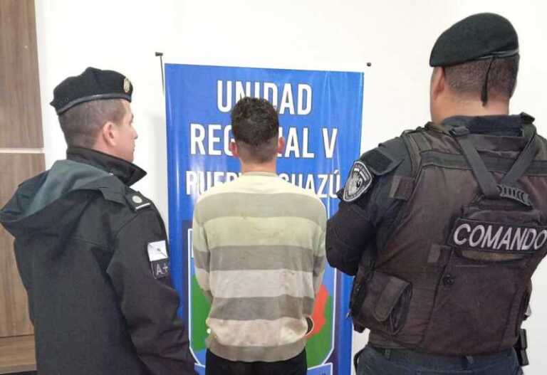 detenido agresor