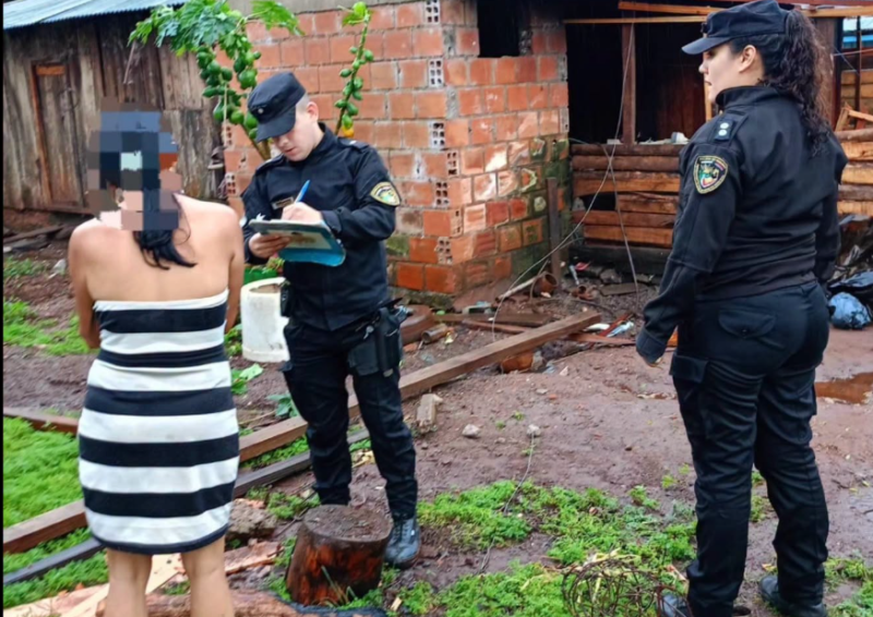 El temporal dejó más de 30 viviendas afectadas en Misiones y la Policía refuerza la asistencia 3 misiones temporal 10