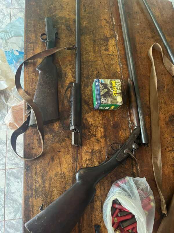 Se exhibían armados y efectuando disparos en Instagram: la Policía allanó una vivienda y secuestró cinco armas 3 arma 3
