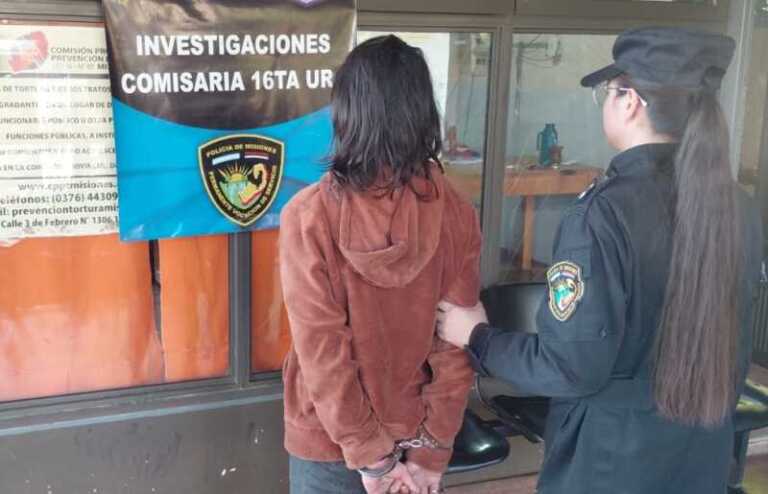 detenida robo
