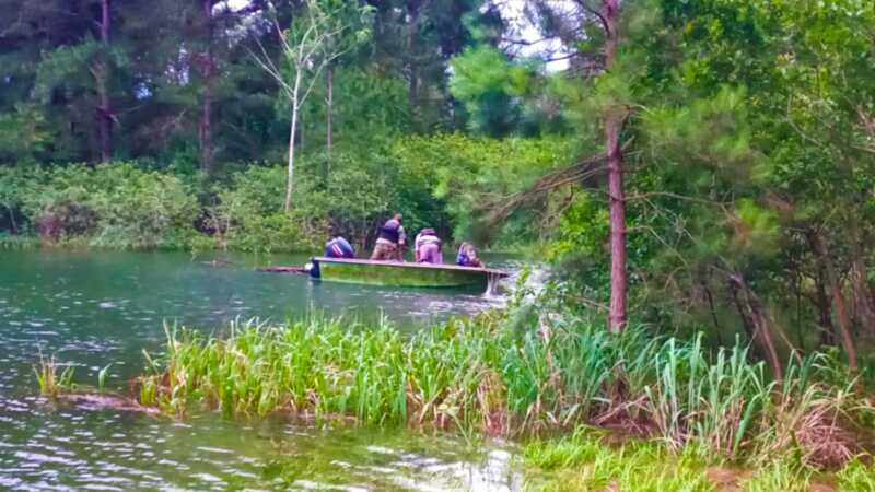 Guardaparques secuestraron redes de pesca ilegal en el Paisaje Protegido Lago Urugua-í 3 GUARDAPARQUS 3