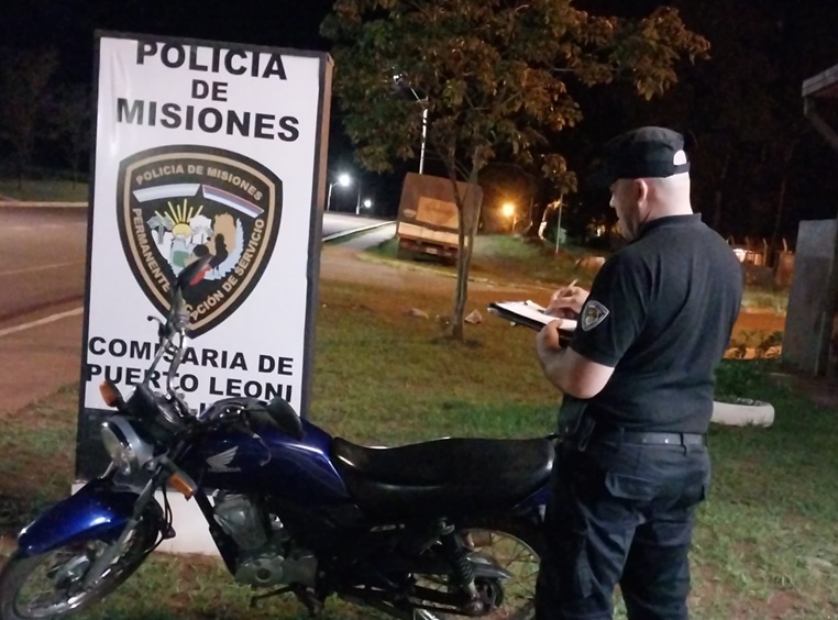 Dos motociclistas fueron demorados en Leoni y Eldorado por conducir estando ebrios 1 ebrio conductor2