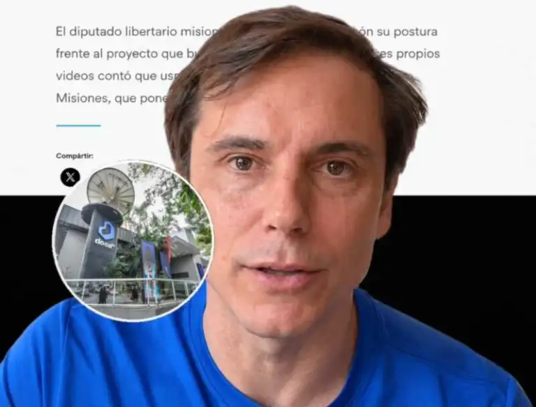Hartfield criticó a Canal 12 por “hablar al pedo”: “Nuestros impuestos van a mantener este canal”