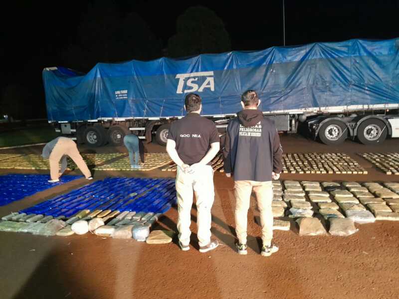 Un camión interceptado en Apóstoles permitió llegar hasta una estructura narco con ramificaciones en Buenos Aires 4 narcotrafico 1